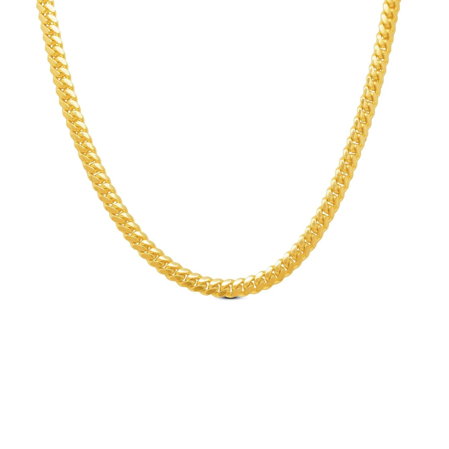 22mm Miami Cuban Link Bracelet in 14K Solid Yellow Gold - The Cuban Link King in Miami