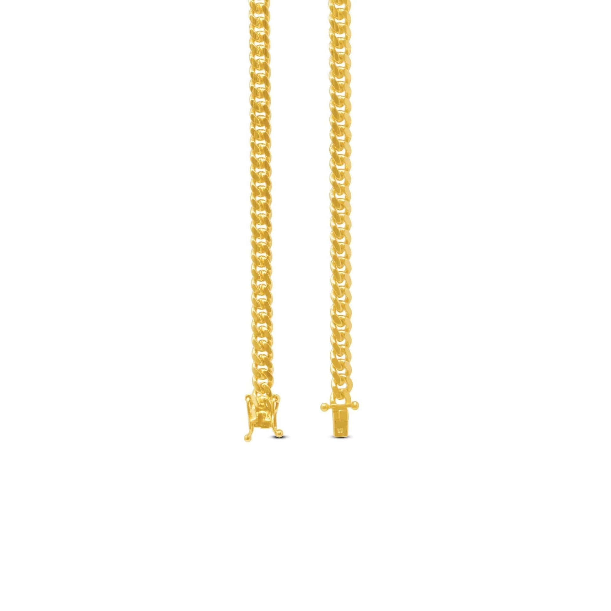 12mm Miami Cuban Link Bracelet in 14K Solid Yellow Gold - The Cuban Link King in Miami