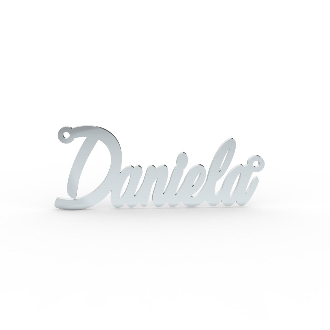 14K Cursive Solid Gold Name Pendant - The Cuban Link King